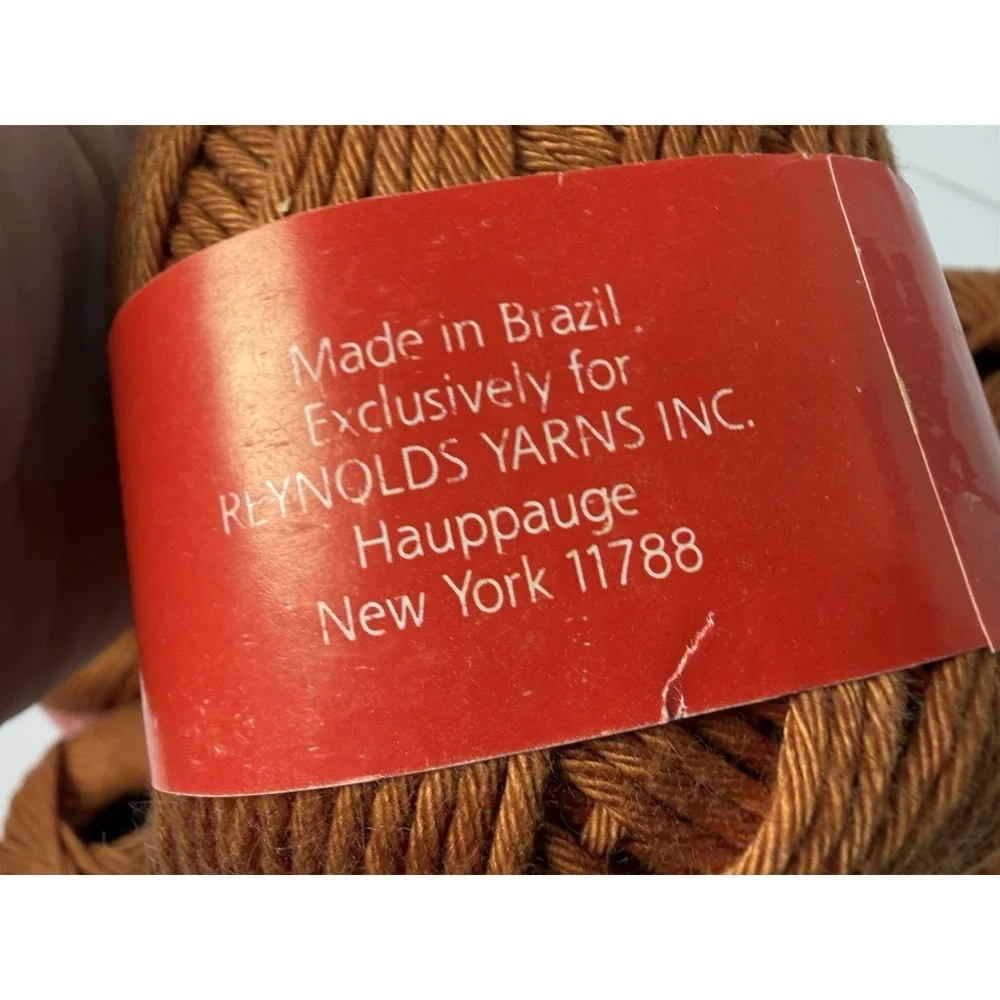 Reynolds Rio 100%‎ Cotton Yarn 8 Ply 50g Each 10 Balls